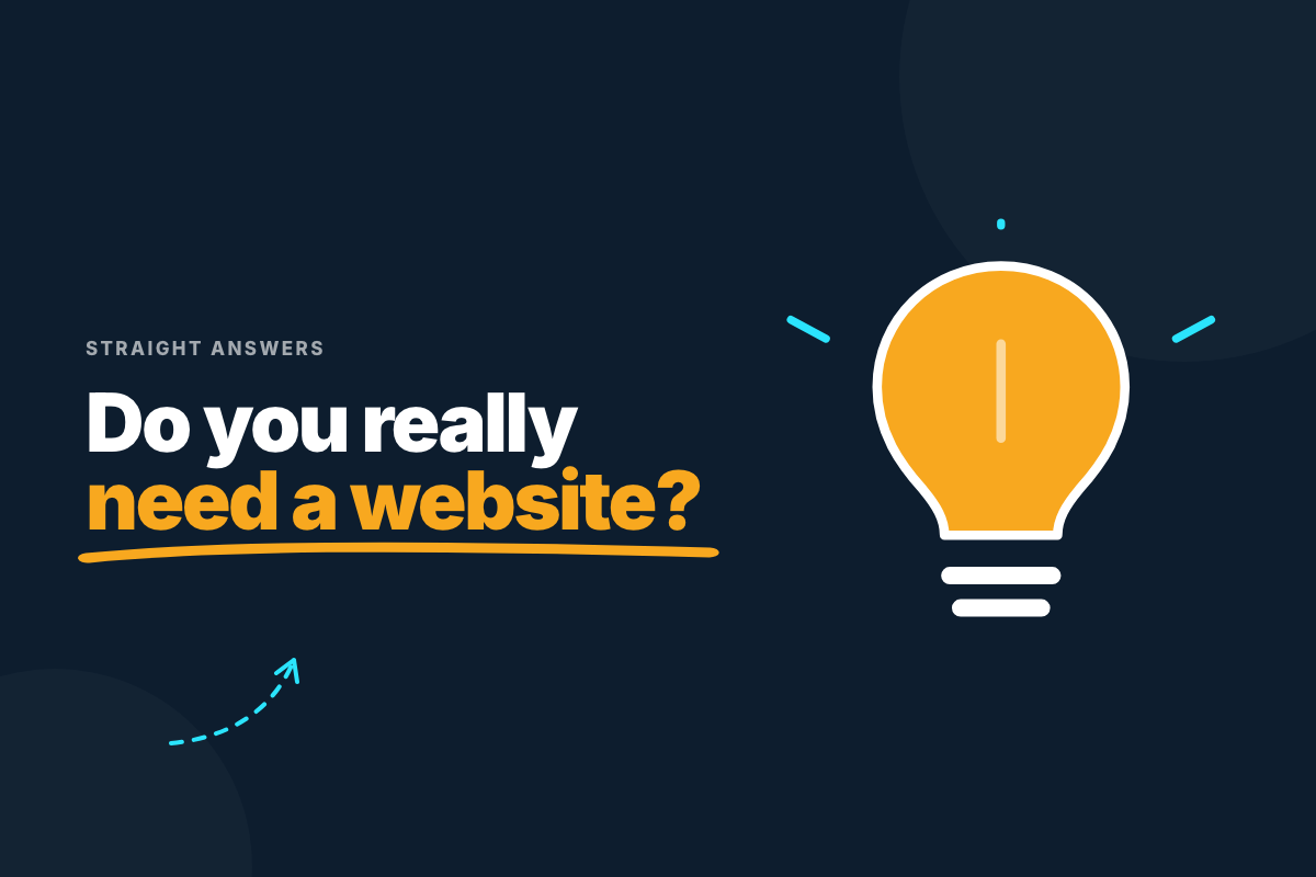 Small business owner weighing up why they need a website for their business in 2026