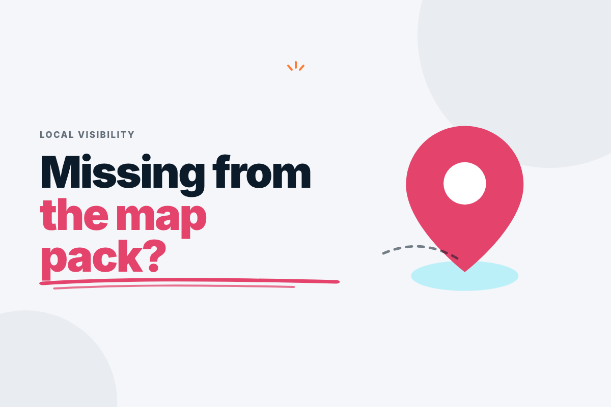 Diagnostic checklist for a business not showing on Google Maps or in the local map pack