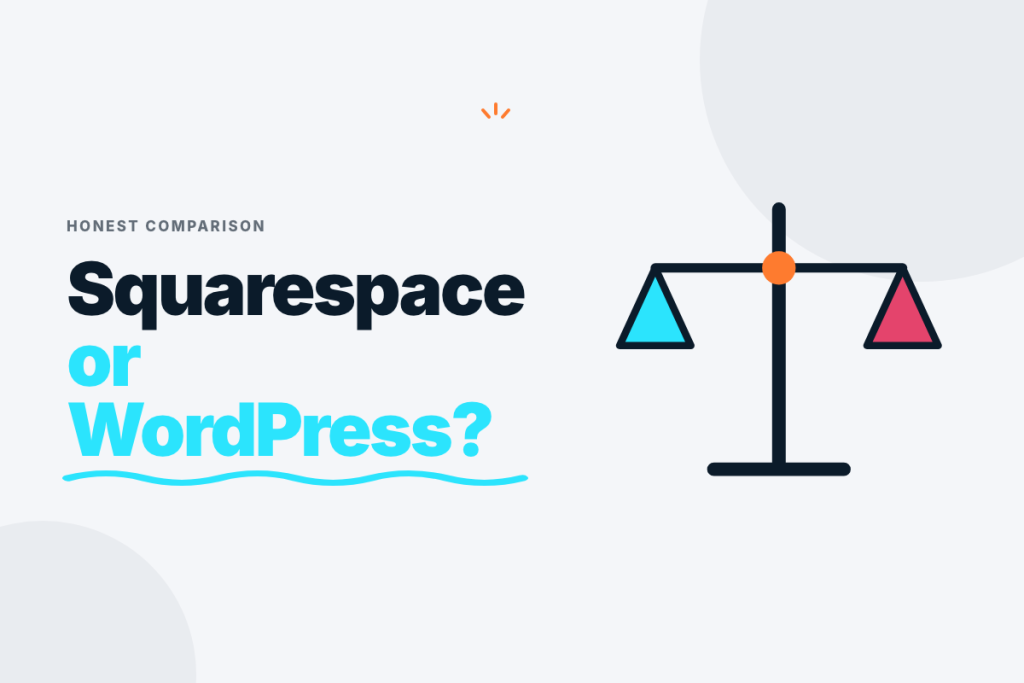 Squarespace vs WordPress comparison for UK small businesses in 2026