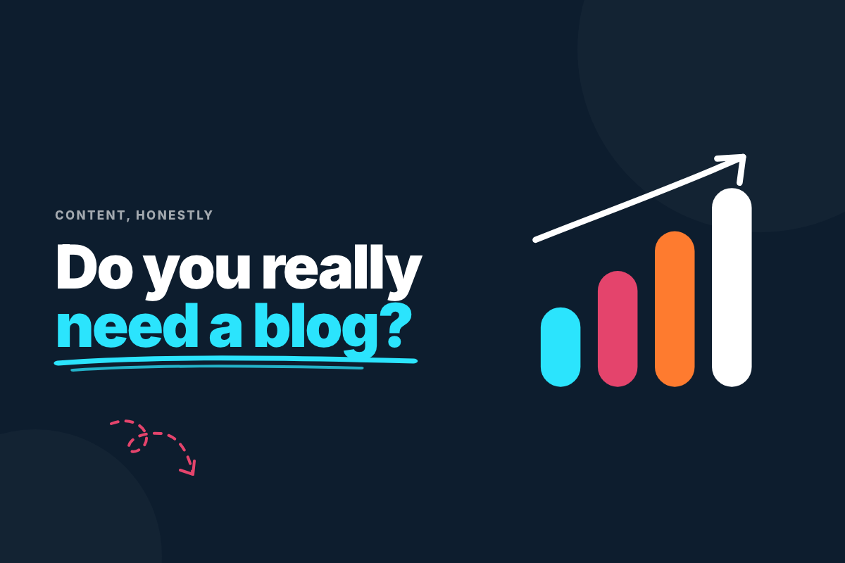 Illustration showing the benefits of blogging for business growth