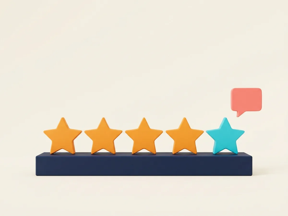 Five stars representing customer reviews for Bramhall businesses
